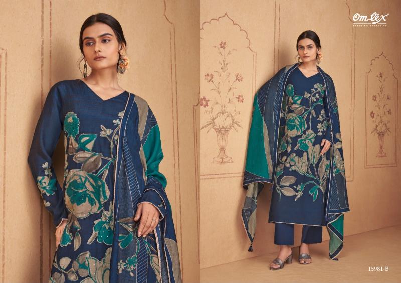 Omtex clarissa surat wholesale market dress materials